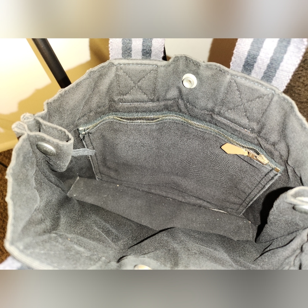 EUC Hermes Fourre-Tout small Canvas Tote - Picture 7 of 13